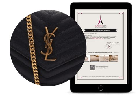 ysl bag receipt|how to read ysl serial numbers.